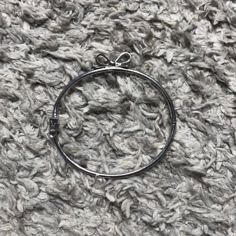 Kate spade Silver bow bracelet bangle